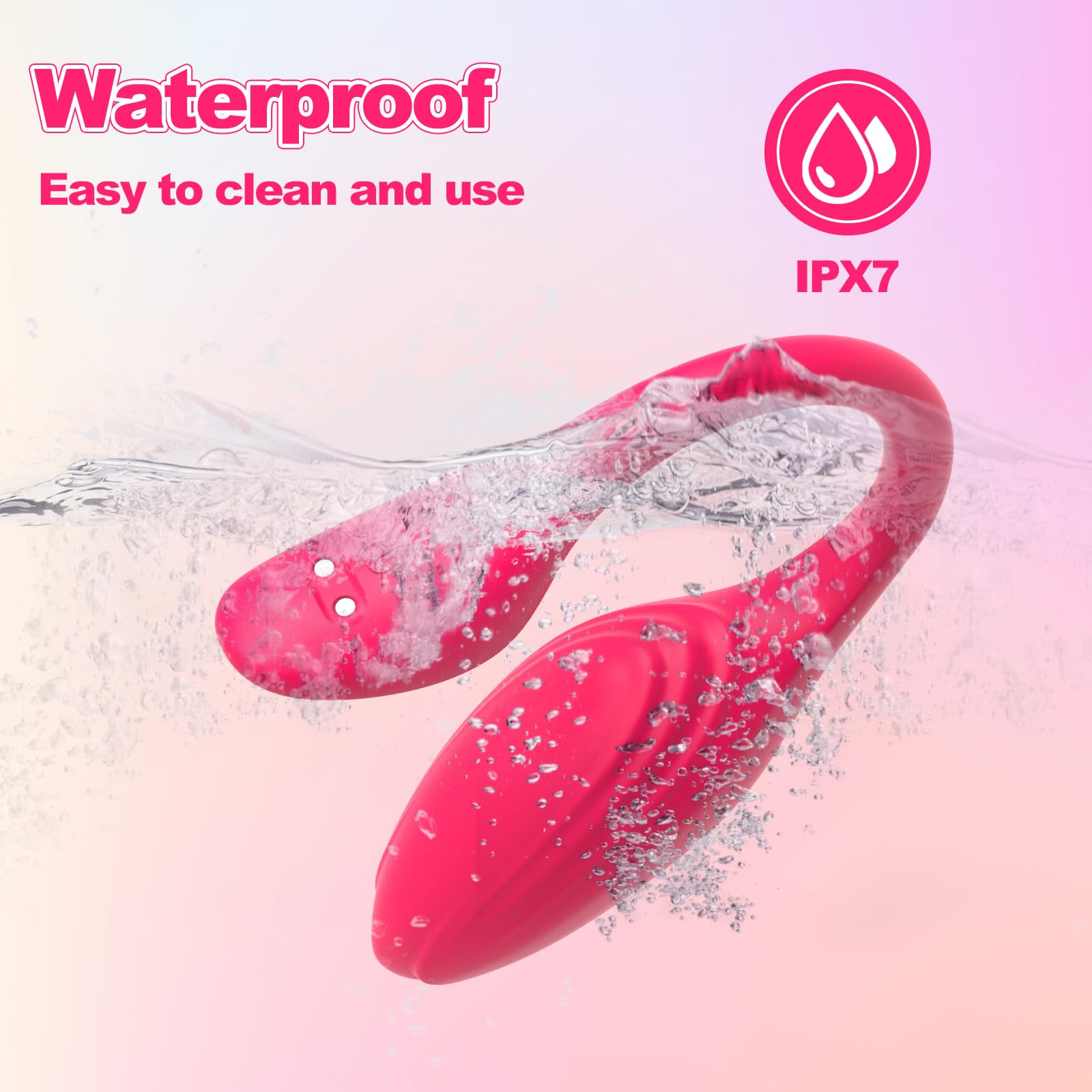**G-Spot Vibrator - Wireless Remote Control Silicone Vibrator for Women with 10 Vibration Modes & APP Control, Wearable Panty Vibrator for Couples & Solo Play - Perfect for Date Nights & Long-Distance Relationships**