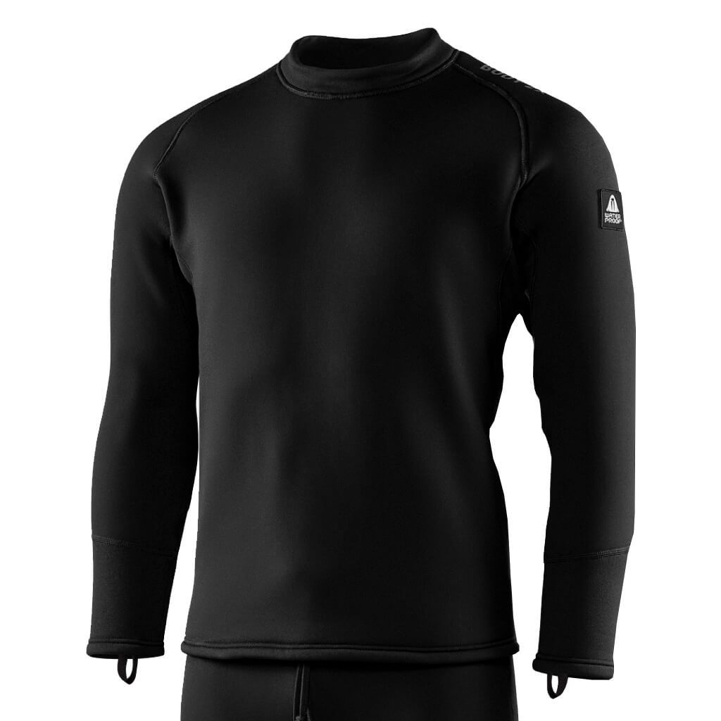 2X Waterproof Men's Undersuit Top - Thermal Base Layer for Outdoor Sports & Cold Weather Activities