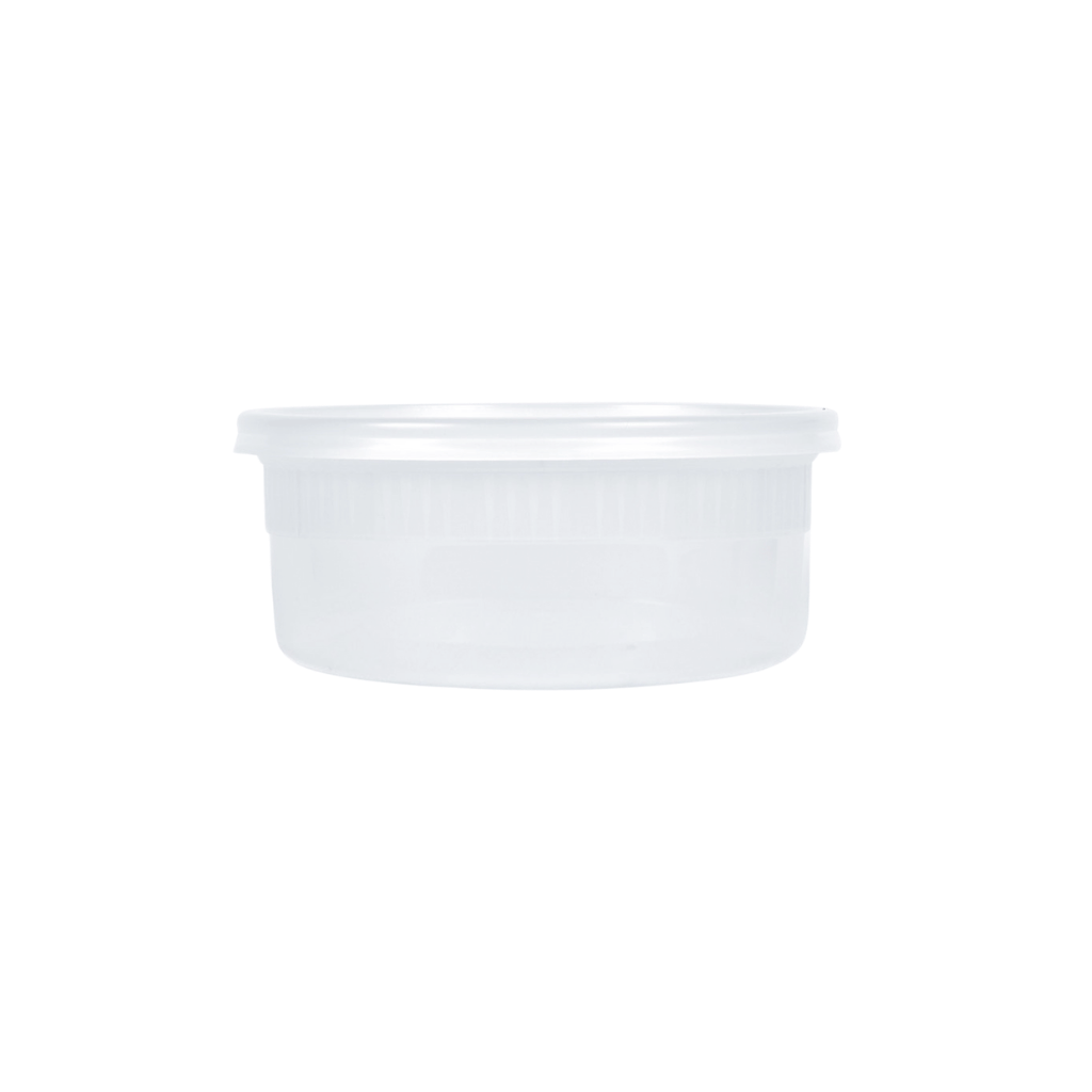 8 oz. Clear Plastic Deli Containers with Lids – 240 Sets | BPA-Free Food Storage Containers for Restaurants, Catering & Meal Prep | Microwave & Freezer Safe
