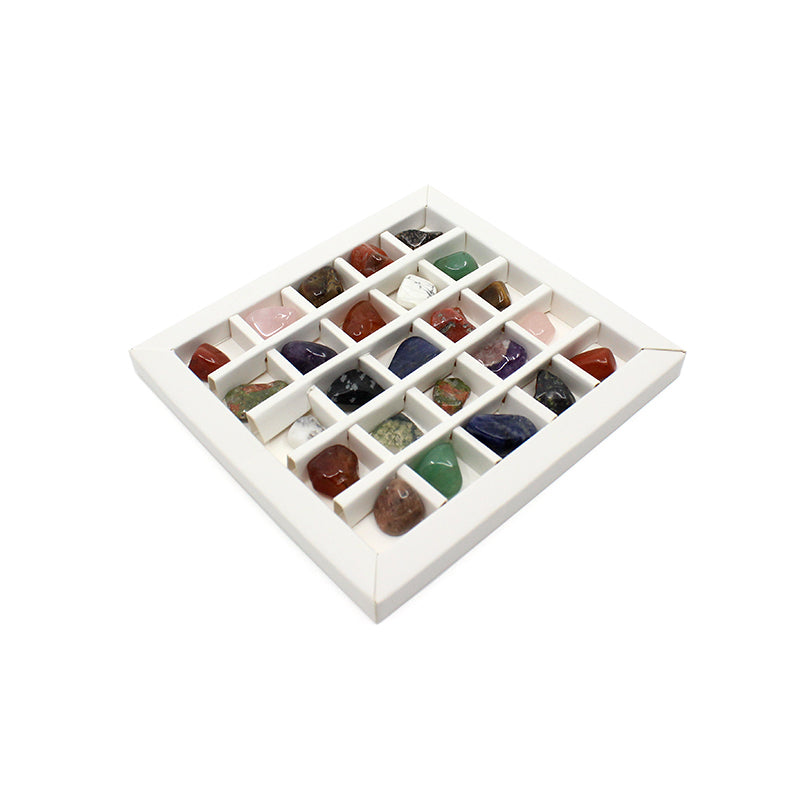 Premium Gemstone Collection Box - Handcrafted Jewelry Organizer for Necklaces, Rings & Earrings | Perfect for Travel, Gifting & Home Decor