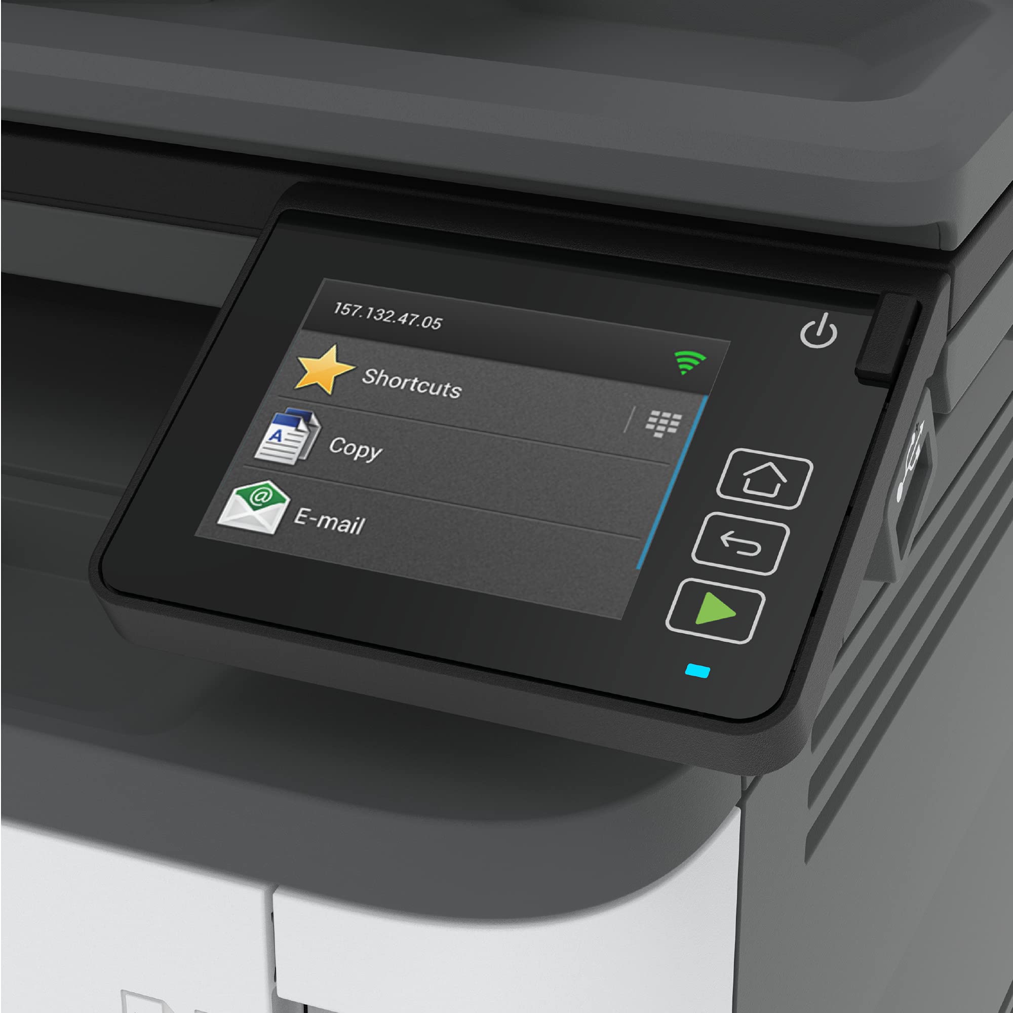 Lexmark MX431adw Wireless Laser Monochrome All-in-One Printer - Copy, Scan, Fax, Auto Duplex Printing, Touchscreen Display - Perfect for Home Office & Small Business Productivity (29S0500)