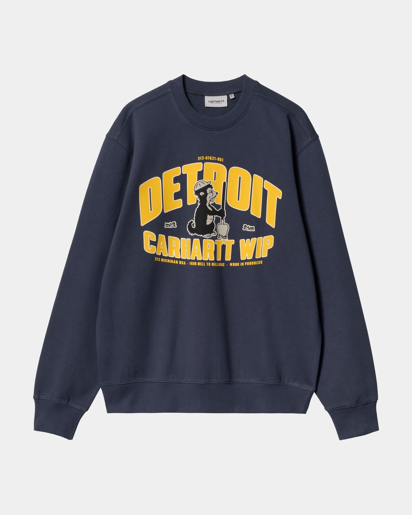 Underground Sweatshirt for Men & Women | Blue Casual Pullover Hoodie | Streetwear Fashion for Urban Lifestyle & Outdoor Activities