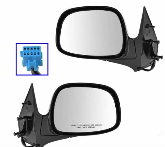 Heated Memory Mirrors for Buick Rendezvous - Power Adjustable Driver & Passenger Side Set - Perfect for Winter Driving & Defrosting
