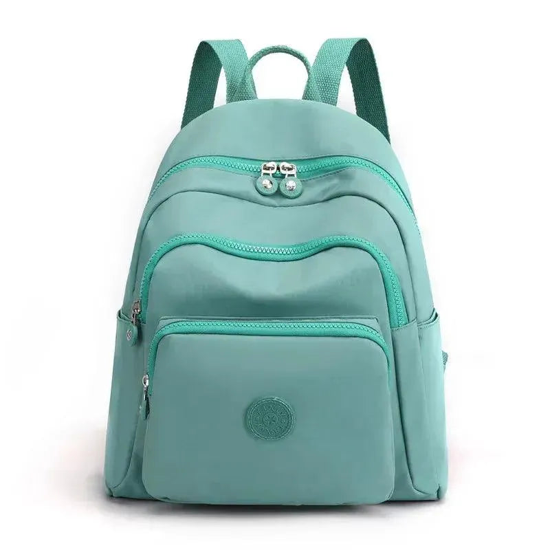 Stylish Waterproof Women's College Backpack for School, Travel & Outdoor Adventures - Lightweight Laptop Bag with USB Charging Port