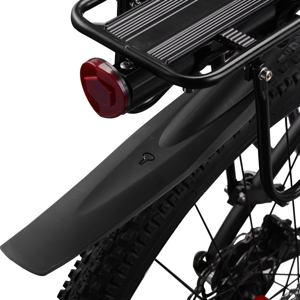 ROCKBROS Universal Bike Cargo Rack - Rear Bicycle Carrier with Quick Release & Fender - 110-165 lbs Capacity for Mountain & Road Bikes - Perfect for Commuting, Touring & Grocery Hauling