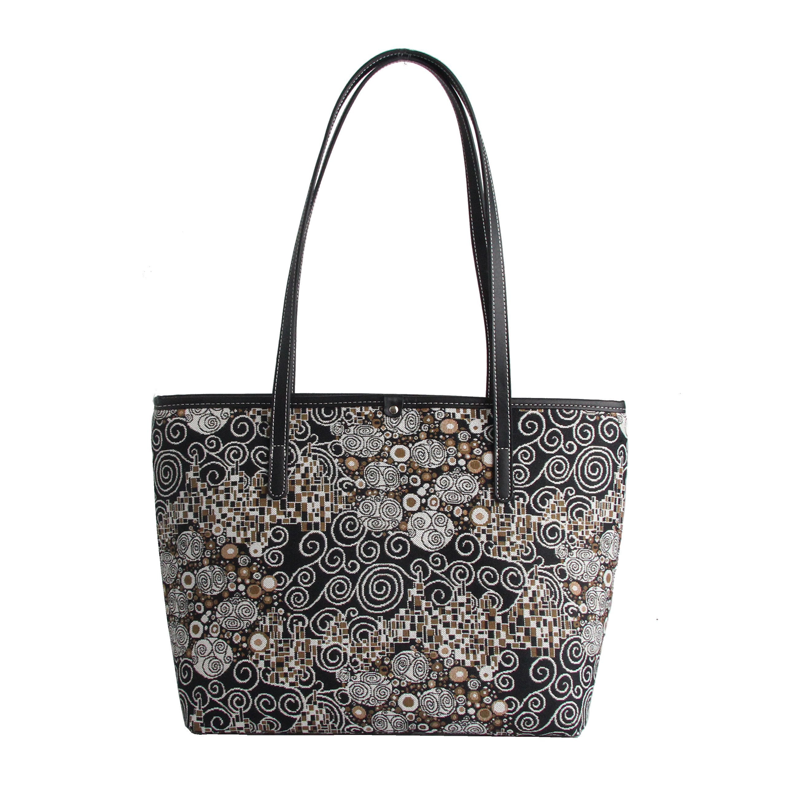 Signare Stylish Tapestry Shoulder Tote Bag for Women - Fashionable Work & Travel Purse | Perfect for Office Commute, Weekend Getaways & Daily Use