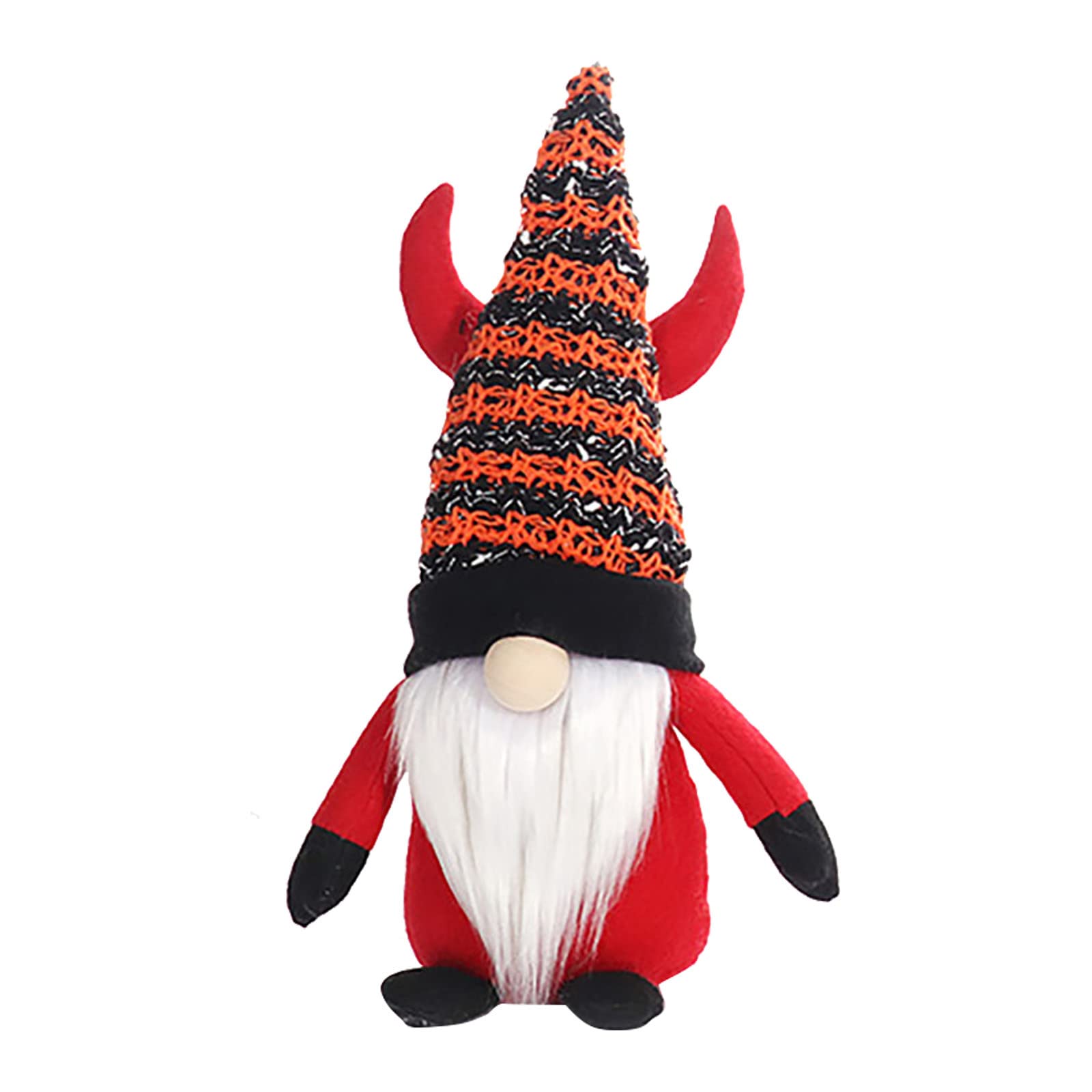 Halloween Gnomes Plush Decorations - Handmade Faceless Doll Gnome Ornaments for Halloween Party, Home Mantle & Fireplace Decor | Perfect for Spooky Seasonal Displays and Festive Home Styling