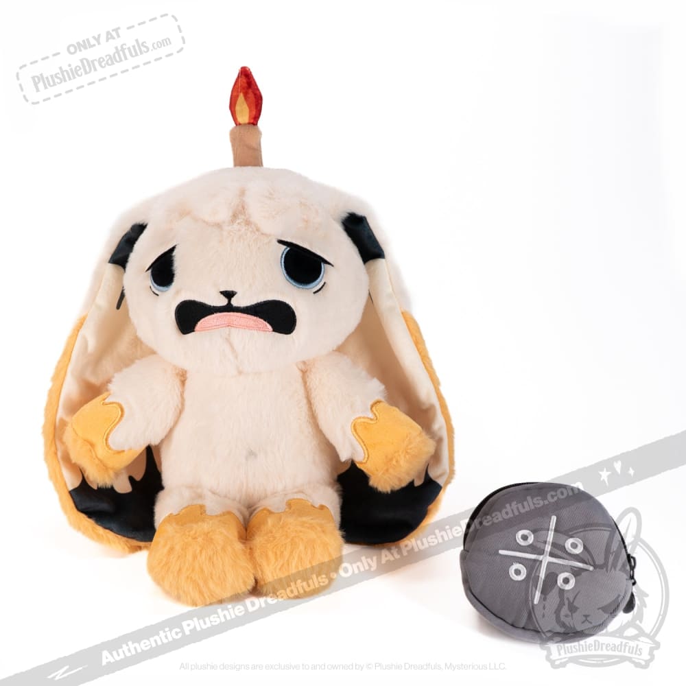 Plushie Dreadfuls Burnout Rabbit - Soft Stuffed Animal Toy for Stress Relief, Anxiety Comfort & Emotional Support | Perfect for Therapy, Bedroom Decor & Gift Giving