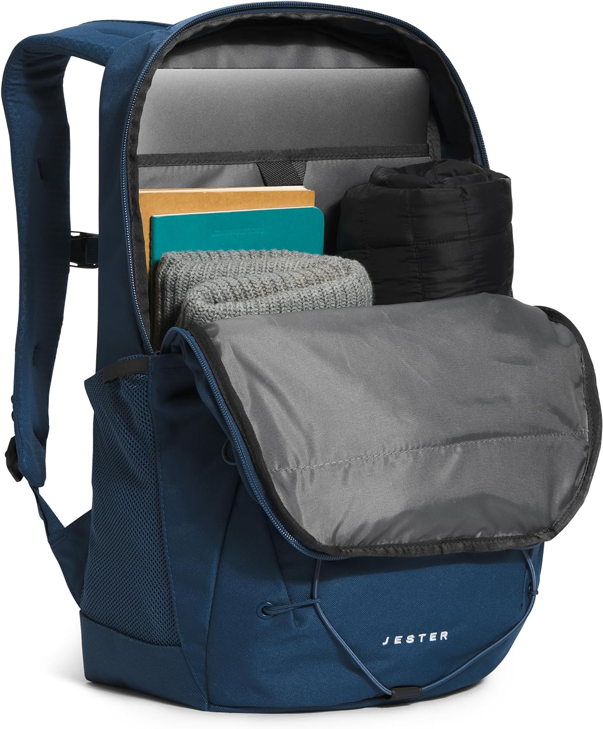 The North Face Jester Backpack - Durable Laptop Backpack for School, Travel & Hiking | Water-Resistant Daypack with USB Charging Port