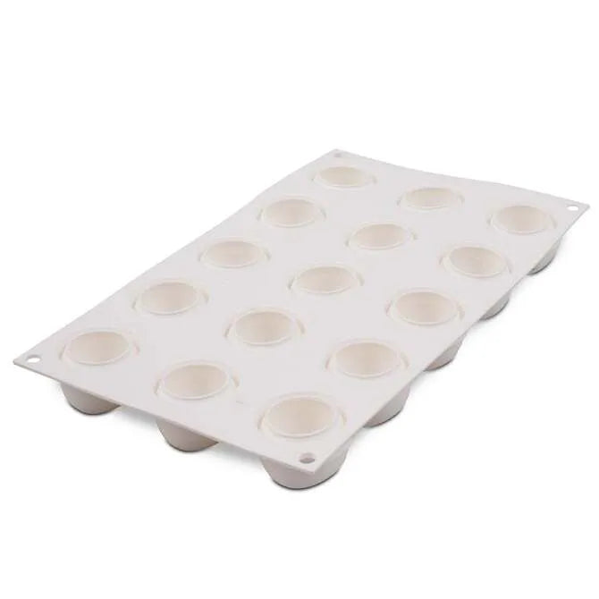 30-Cavity Silicone Mold for Mela, Ciliegia, Pesca - 15 Different Shapes | Perfect for Chocolate, Candy, Soap Making & DIY Crafts