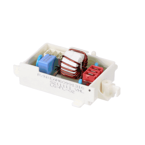 LG 14305 Dishwasher Noise Filter Replacement Part EAM60991316 - Quiet Operation for LG Dishwashers - Perfect for Kitchen Appliance Repair & Maintenance