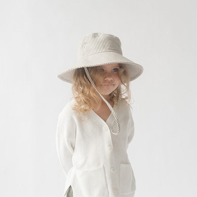 Rhode Kids Bucket Hat for Boys & Girls - UPF 50+ Sun Protection, Adjustable Chin Strap - Perfect for Beach, Pool, Outdoor Play & Summer Activities