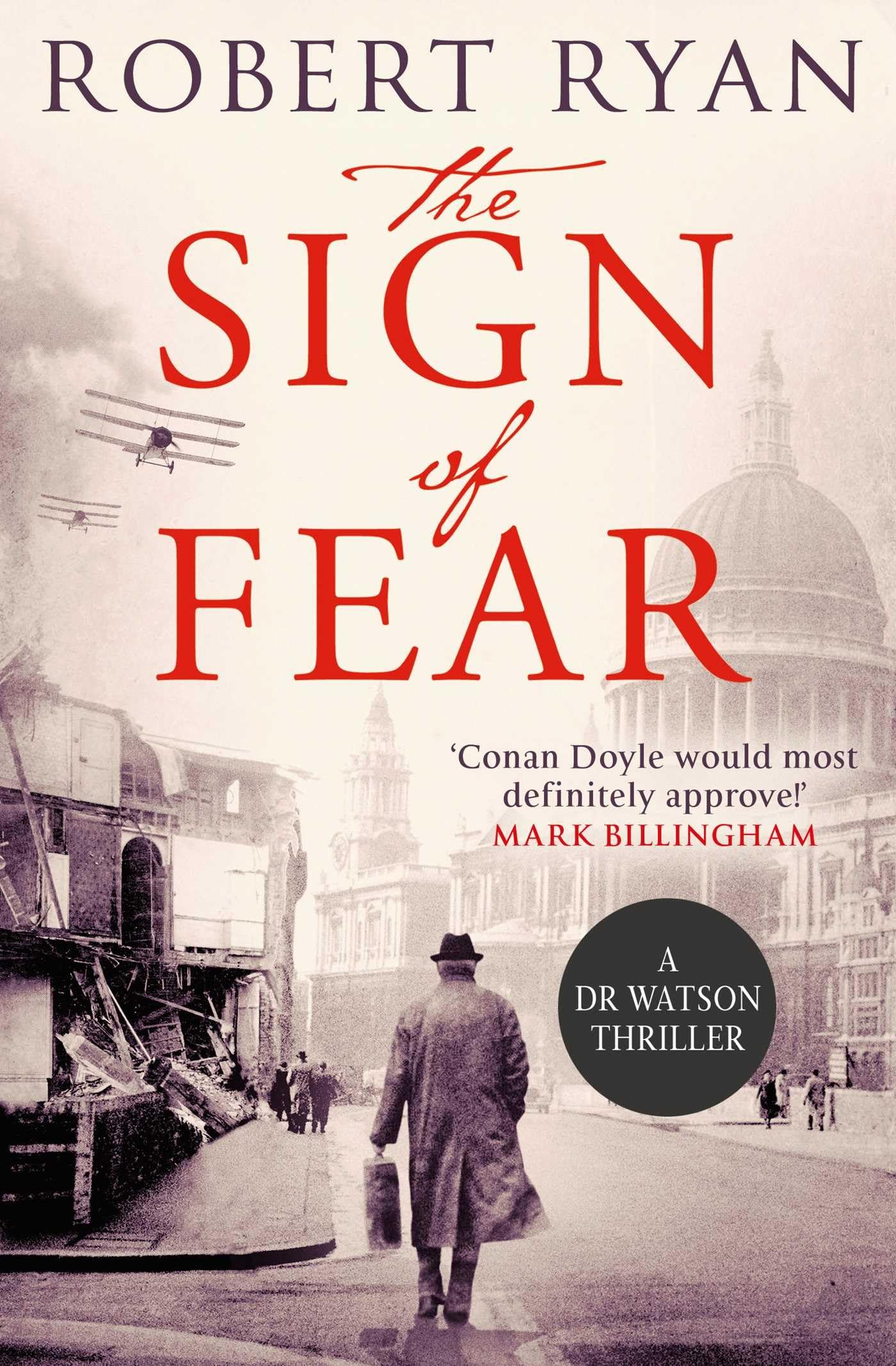 Dr. Watson Thriller: The Sign of Fear - Mystery Novel for Book Lovers