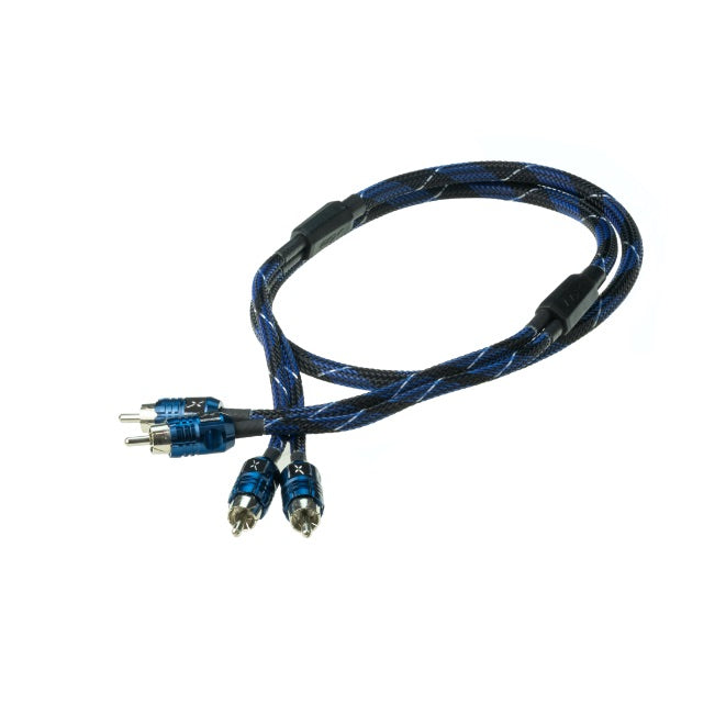 EFX by Scosche D3 - 3ft Twisted Multi Core Audio Interconnect Cable for Car Stereo, Home Theater & DJ Equipment - High-Quality RCA Connectors for Crystal Clear Sound