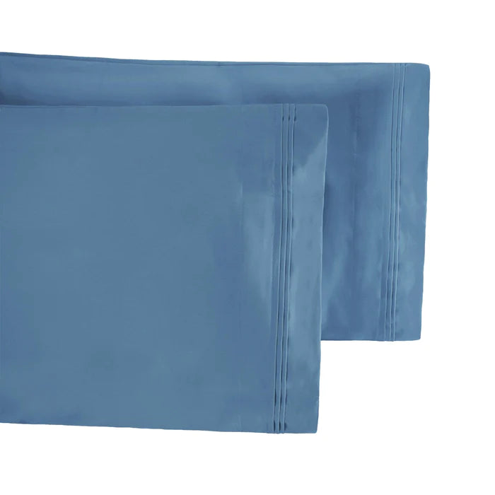 Premium 650 Thread Count Egyptian Cotton Pillowcase Set - Ultra Soft & Breathable for a Luxurious Sleep Experience | Perfect for Bedroom, Hotel, or Gift