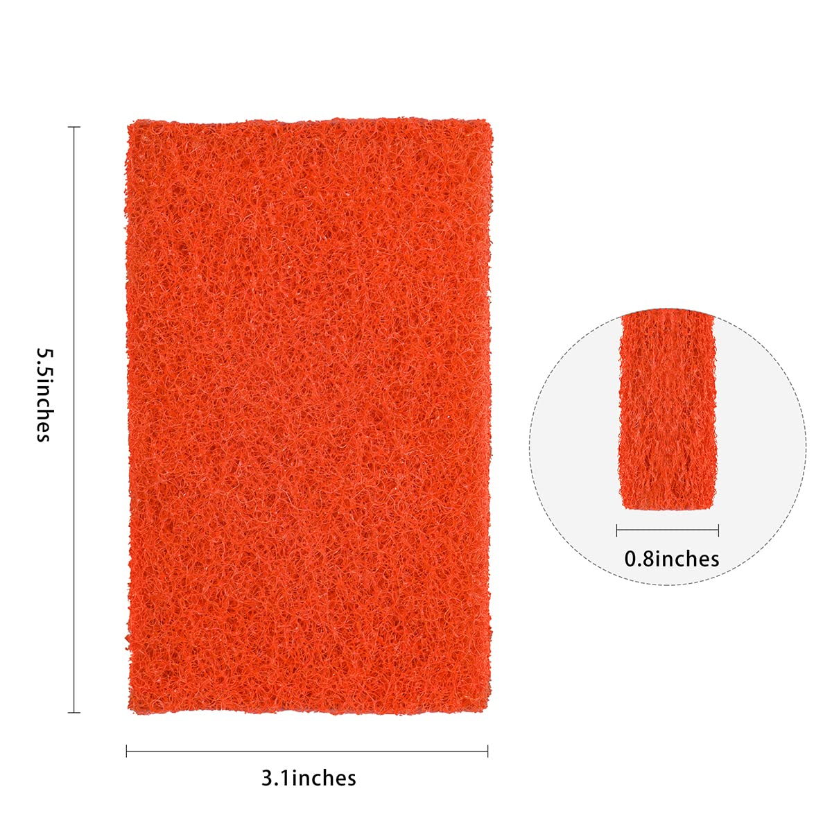 Heavy Duty Griddle Cleaning Kit - Non-Scratch Scouring Pads for Blackstone Flat Top Grill & Griddle - Perfect for Outdoor Cooking, Camping & Backyard BBQs