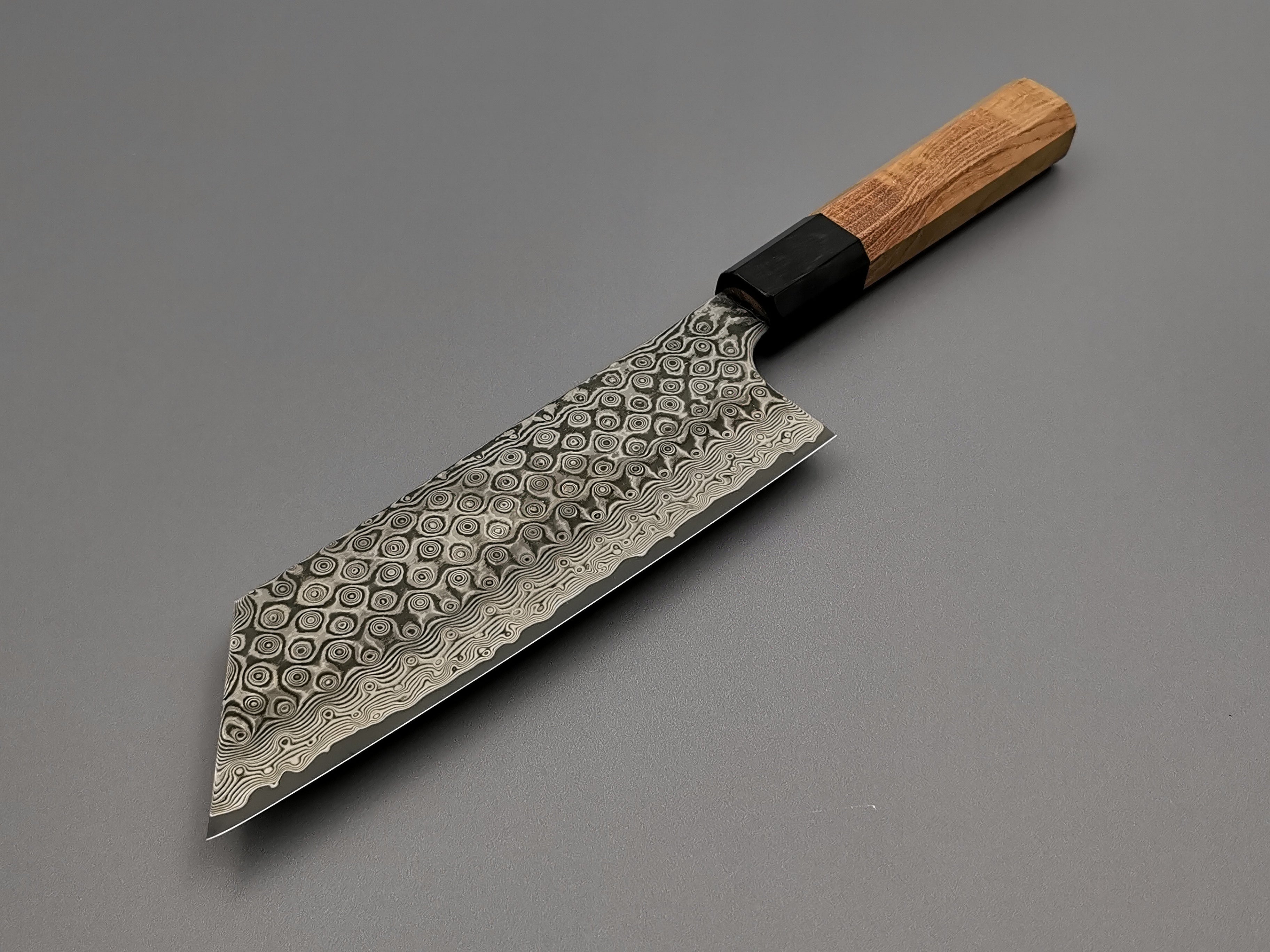 Nigara Hamono SG2 Damascus Kiritsuke Nakiri Knife - Japanese Chef Knife for Professional Slicing, Dicing & Vegetable Prep - Perfect for Home Cooks & Sushi Chefs
