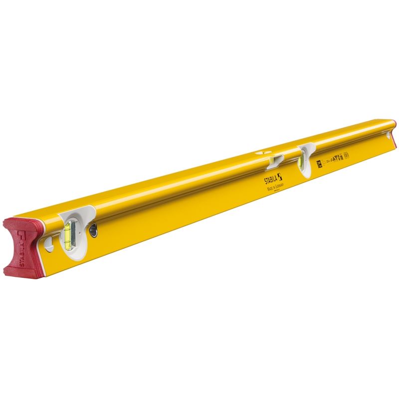 48 Inch Type R300 R Beam Level Tool - Professional Aluminum Construction Level for Accurate Measuring - Perfect for Framing, Masonry, and DIY Home Projects