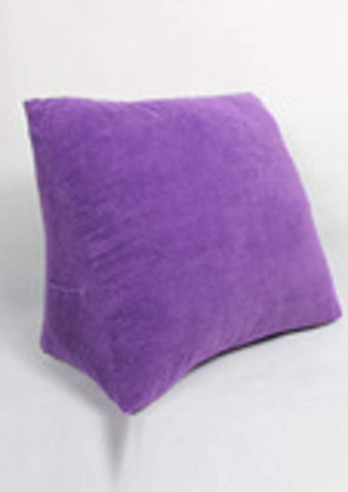 Triangular Reading Pillow - Wedge Cushion for Chair, Sofa & Bed with Removable Cover - Lumbar Support Backrest for Sitting, Reading & Relaxing - Perfect for Home, Office & Dorm Use