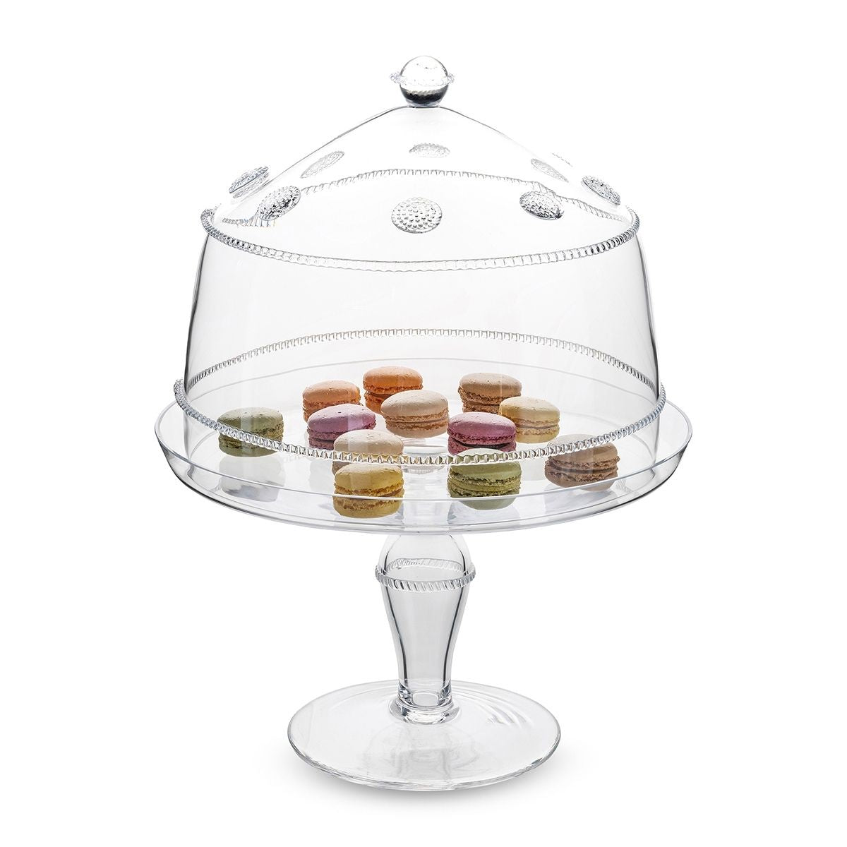 Isabella Elegant 3-Tier Cake Stand for Weddings, Birthdays & Desserts - Durable Ceramic Serving Platter for Party Decor & Display