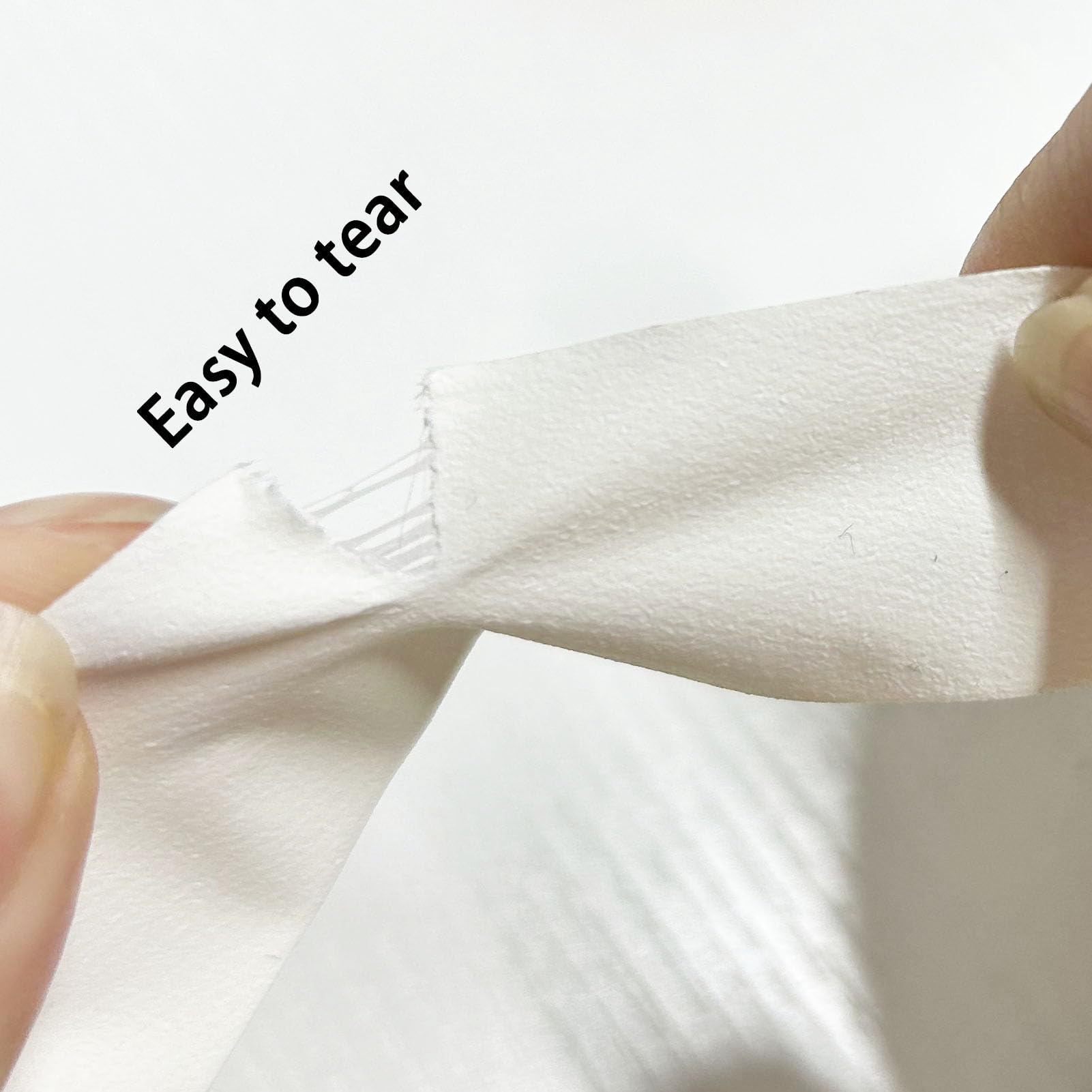 ROSEUP 1 Inch x 33 Yards White Gaffer Tape - Heavy Duty Cloth Matte Tape, Waterproof, Non-Reflective, Easy Tear for Stage, Photography, Film Production & DIY Projects