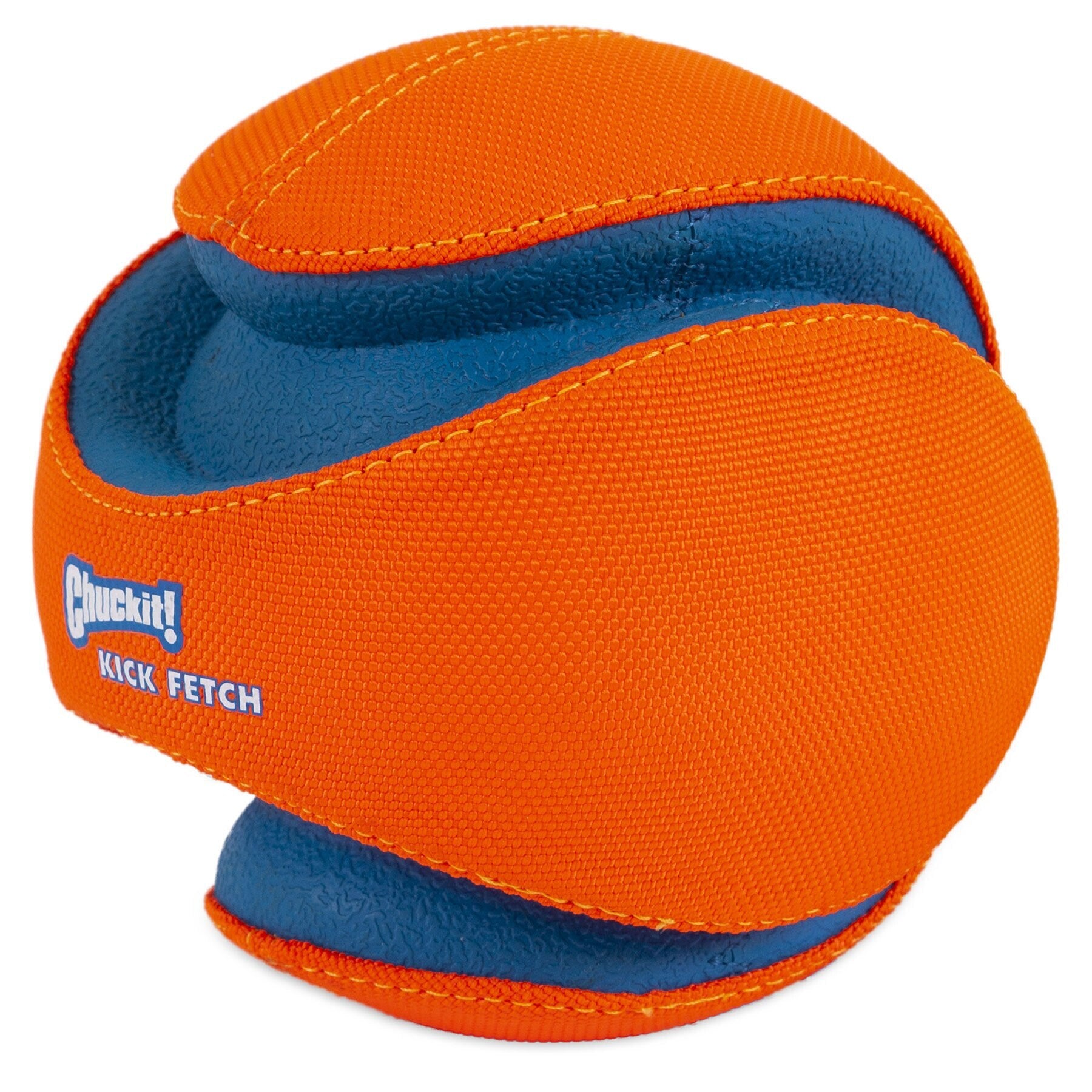 Chuckit! Kick Fetch Dog Toy - Durable Rubber Ball for Interactive Play, Training & Outdoor Fun - Perfect for Large & Small Dogs at Parks or Backyards