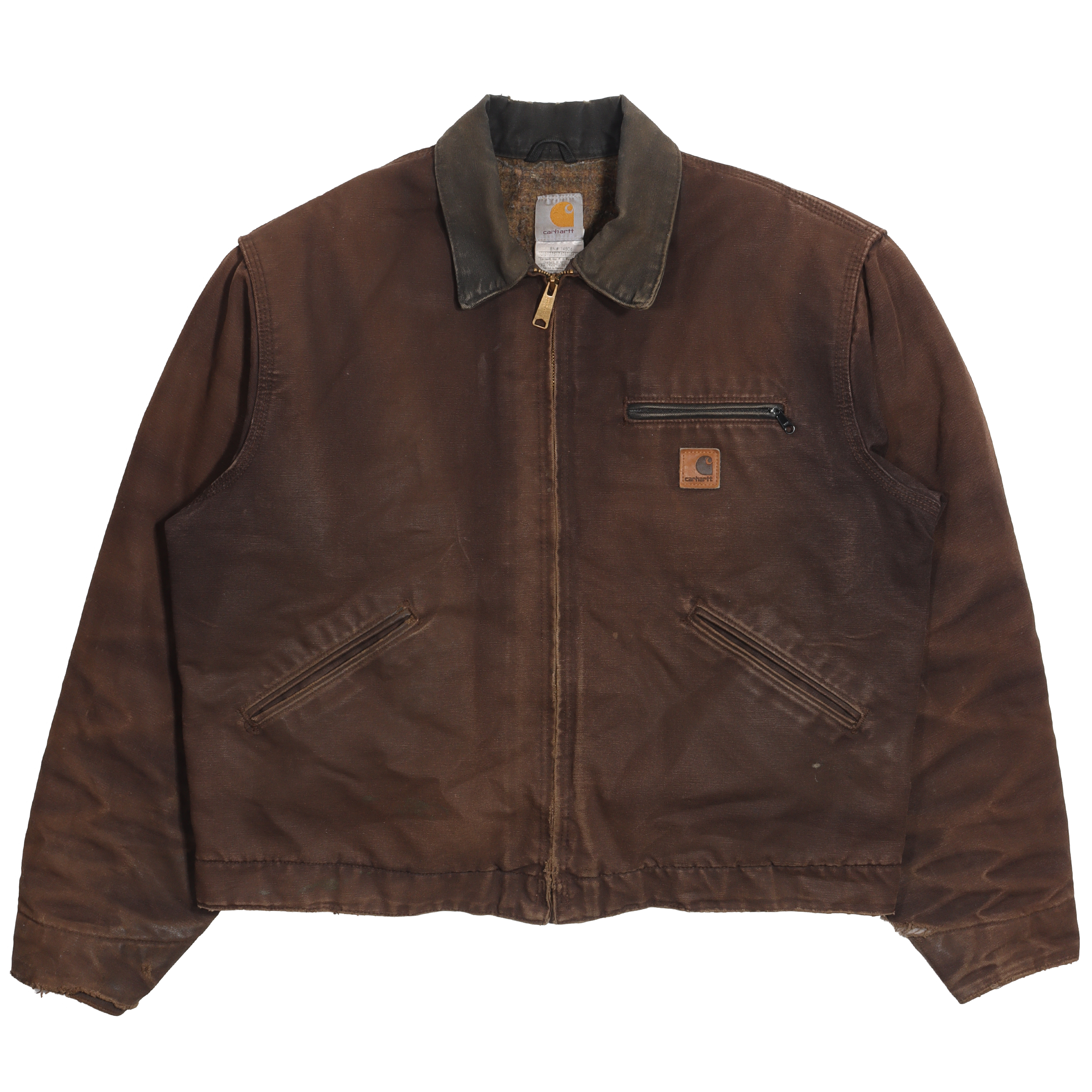 Vintage 1990s Carhartt Detroit Work Jacket - Heavy Duty Men's Outerwear for Construction, Farming & Outdoor Workwear | Durable Canvas Coat for Cold Weather & Tough Jobs