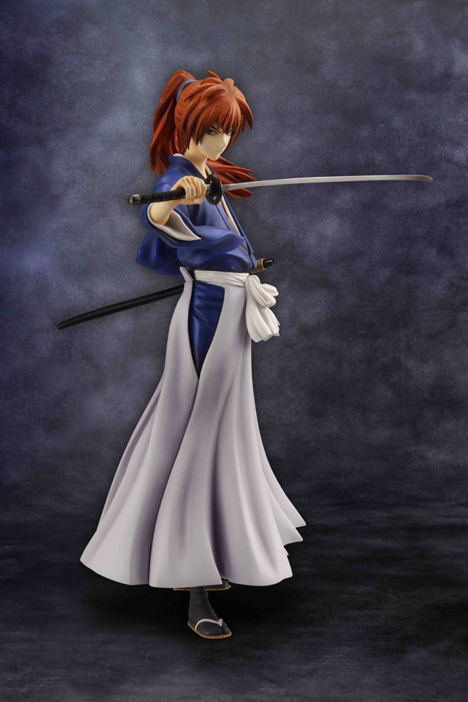 Megahouse Rurouni Kenshin: Meiji Swordsman Romantic Story - Kenshin Himura Gem Series PVC Figure (Limited Edition) | Anime Collectible for Display & Gift Giving