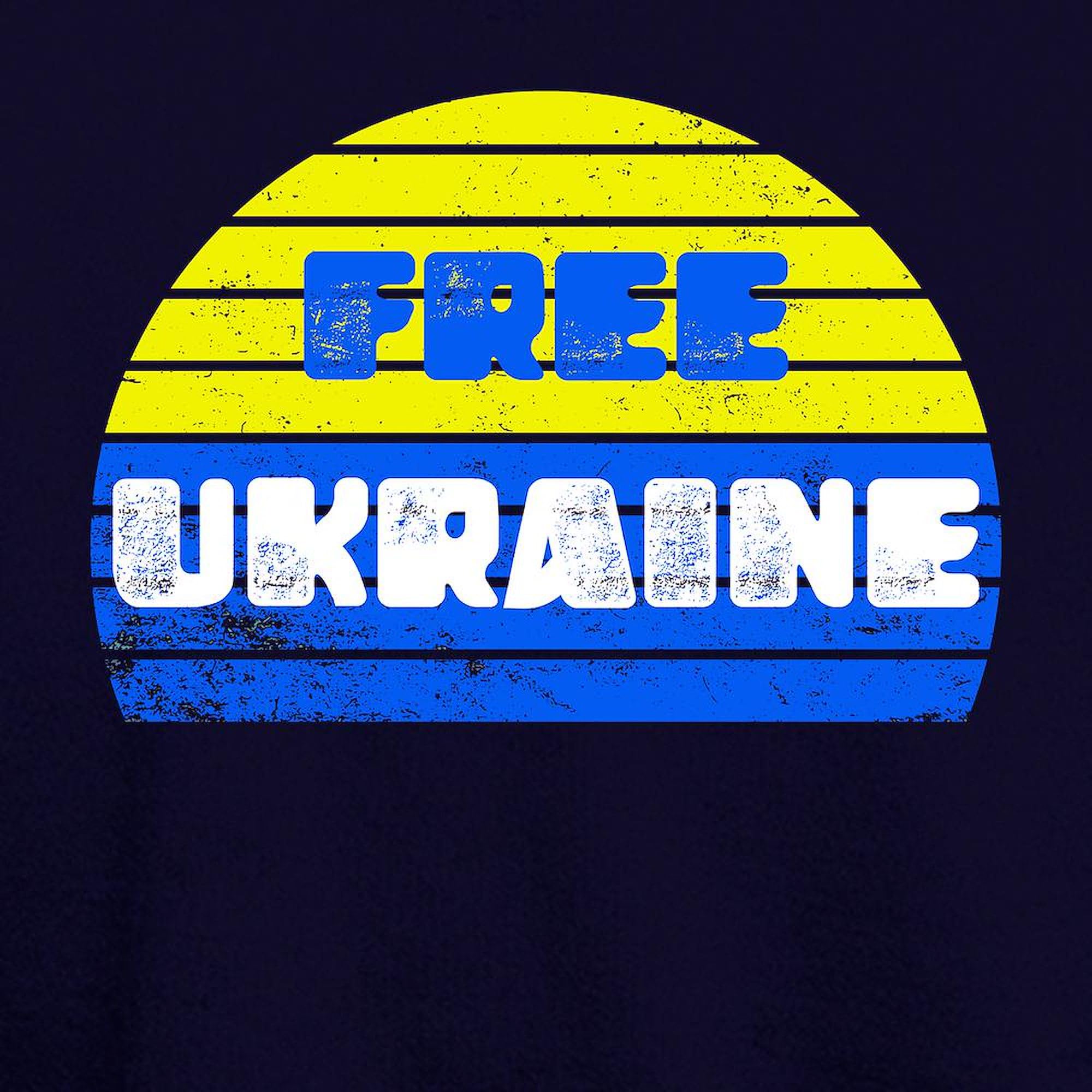Free Ukraine Women's Zip Up Hoodie - Comfortable Fleece Sweatshirt with Front Zipper - Perfect for Casual Wear, Supportive Apparel & Protest Events