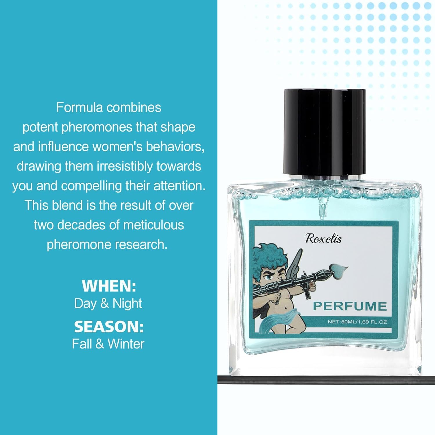 Hypnosis 2.0 Pheromone Cologne for Men - Long Lasting Romantic Scent (50ml + 10ml Travel Set) - Attract & Impress | Date Night, Special Occasions & Confidence Boost