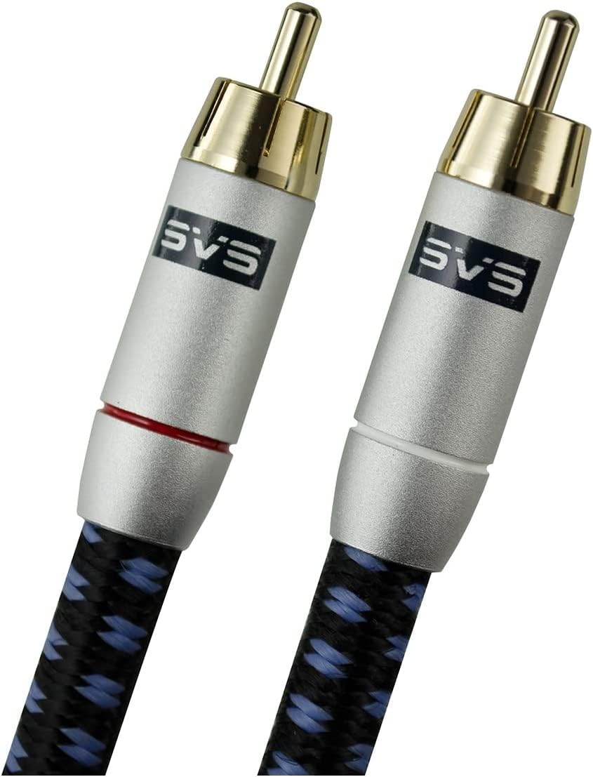 Premium RCA Audio Interconnect Subwoofer Cable - 8M (26ft) High-Quality Shielded for Home Theater, Sound System & Studio - Enhanced Bass & Clear Sound Transmission