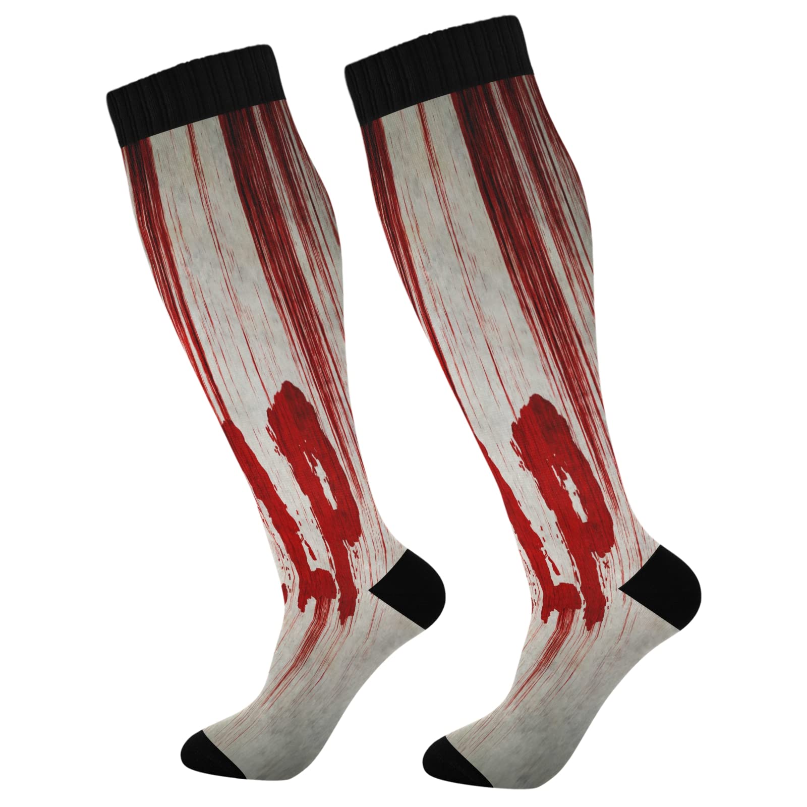 Fisyme Unisex Thermal Compression Socks for Running, Hiking & Cycling - Breathable, Comfortable & Warm Athletic Crew Socks for Men & Women - Perfect for Workouts, Outdoor Sports & Cold Weather Activities