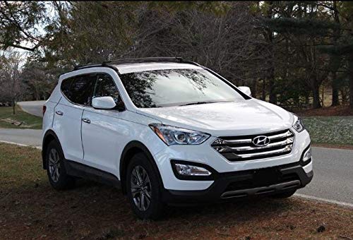 BRIGHTLINES Crossbars & Kayak Rack Combo for 2013-2018 Hyundai Santa Fe & 2019 Santa Fe XL - Heavy Duty Roof Rack System for Kayaks, SUPs, Bikes & Cargo - Perfect for Outdoor Adventures, Camping & Road Trips