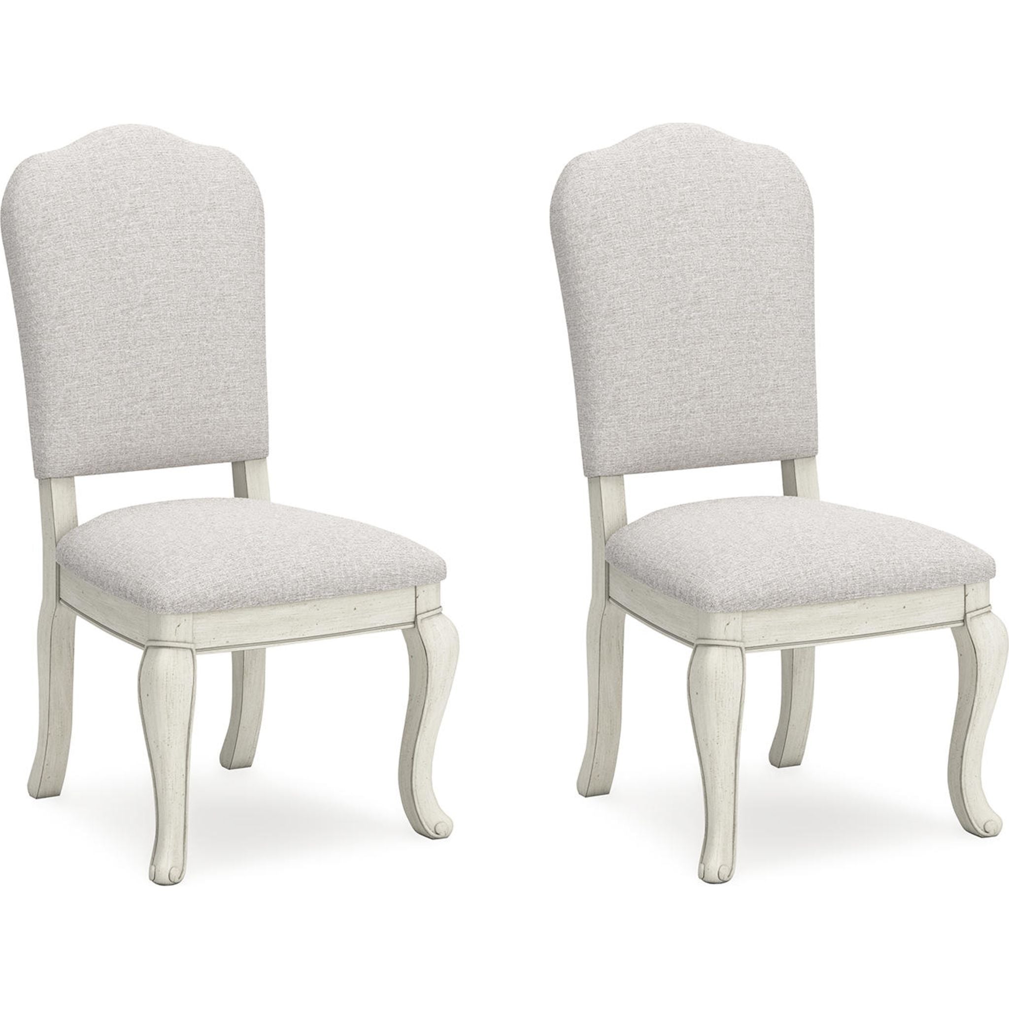 Arlendyne Side Chair - Antique White Wooden Dining Chair (D980-01) - Perfect for Kitchen, Dining Room, and Office Use