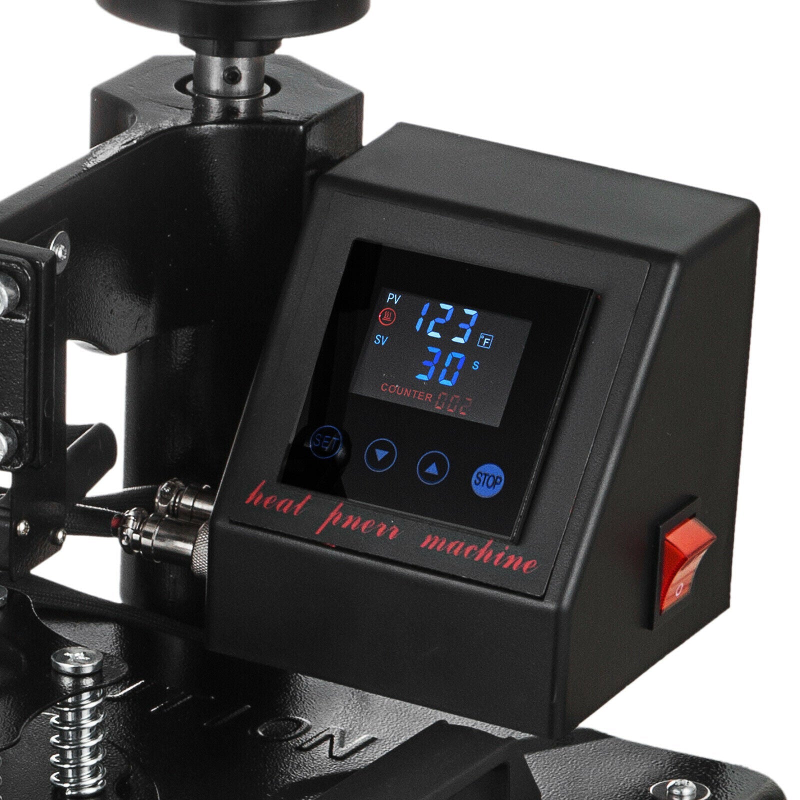 2-in-1 Combo 15x15 T-Shirt & Hat Heat Press Transfer Printing Machine with Swing Away Design - Perfect for DIY Custom Apparel, Sublimation, and Small Business T-Shirt Printing