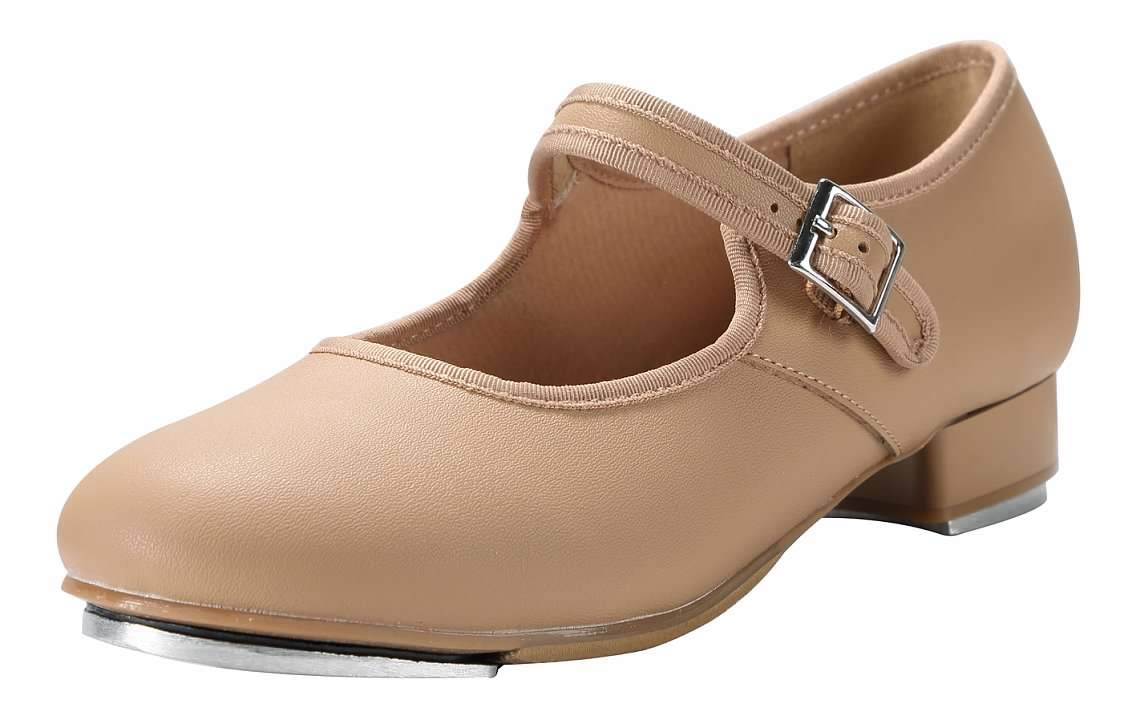 Linodes Unisex PU Leather Easy Strap Tap Dance Shoes for Women & Men - Lightweight Comfortable Jazz Shoes for Beginners & Professionals | Perfect for Dance Classes, Performances & Practice