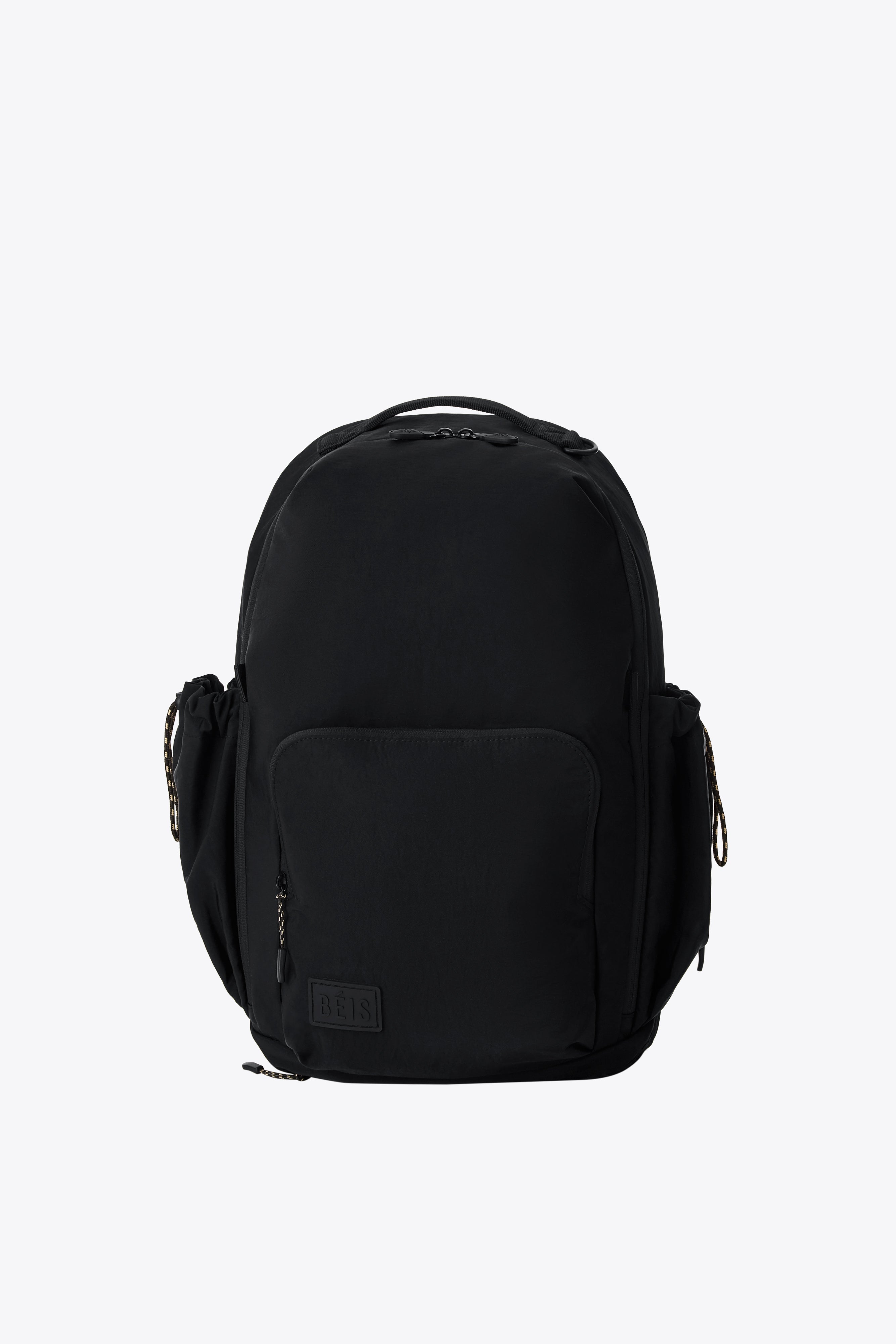 The North To South Black Backpack - Durable & Stylish Hiking, Travel & School Backpack for Men & Women - Perfect for Outdoor Adventures, Commuting & Daily Use