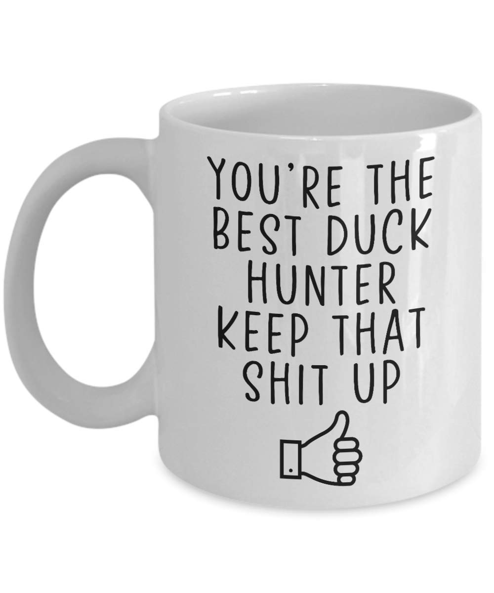 Duck Hunting Gifts for Men - Insulated Coffee Mug for Duck Hunters - Perfect for Hunting Trips & Outdoor Adventures