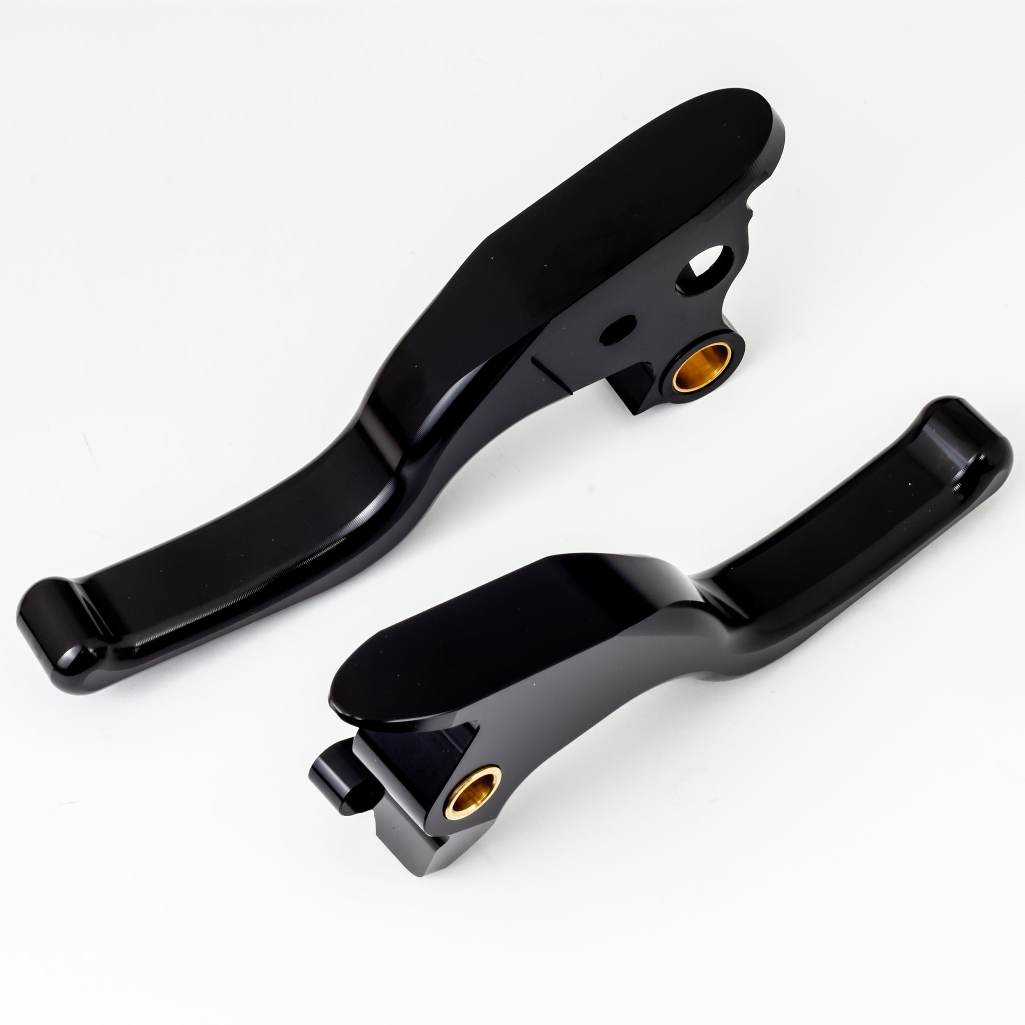 Eagle Lights SPEEDSHIFT Shorty Brake & Clutch Lever Set for 1996-2003 Harley Davidson Sportster - Black CNC Aluminum - Easy Installation - Perfect for Custom Bikes & Performance Upgrades