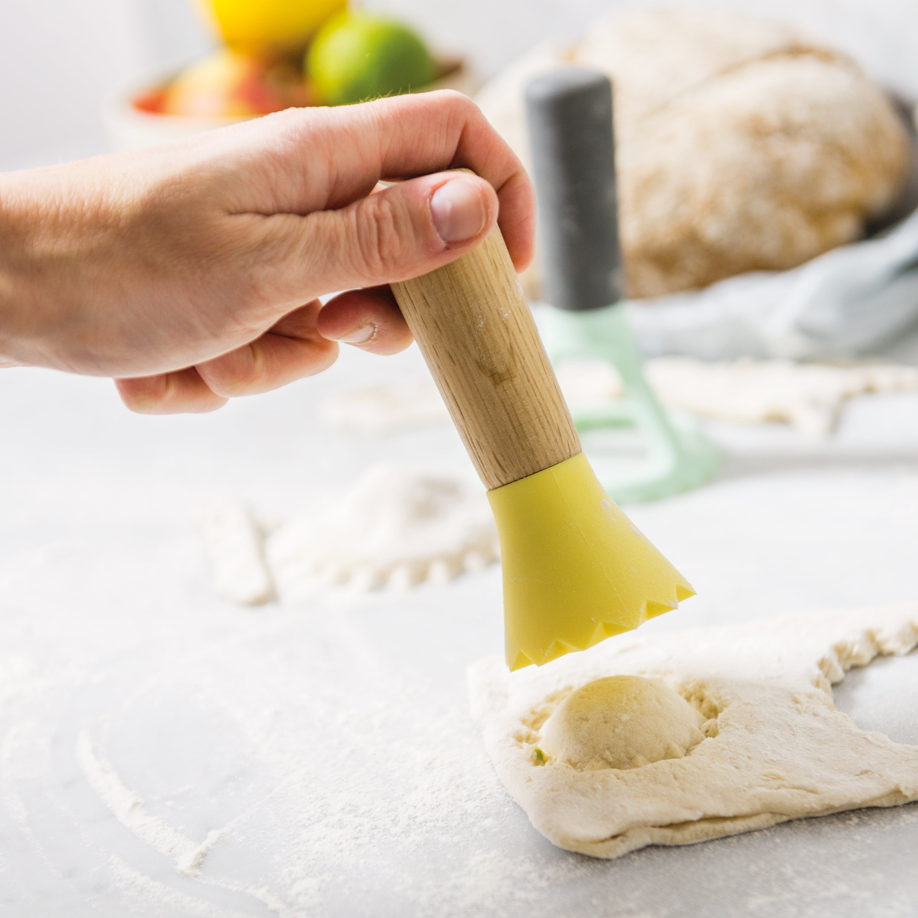 BergHOFF Leo 3-Piece Ravioli Stamp Set - Durable Stainless Steel Pasta Cutter for Homemade Ravioli, Dumplings & Pierogi - Perfect for Italian Cooking, Family Meals & Holiday Food Prep