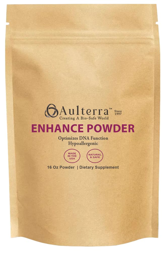 Aulterra EMF Neutralizing Powder Supplement - Paramagnetic Mineral Blend for EMF Protection & Vital Energy Boost (1lb Jar) - Ideal for Home, Office & Travel Use
