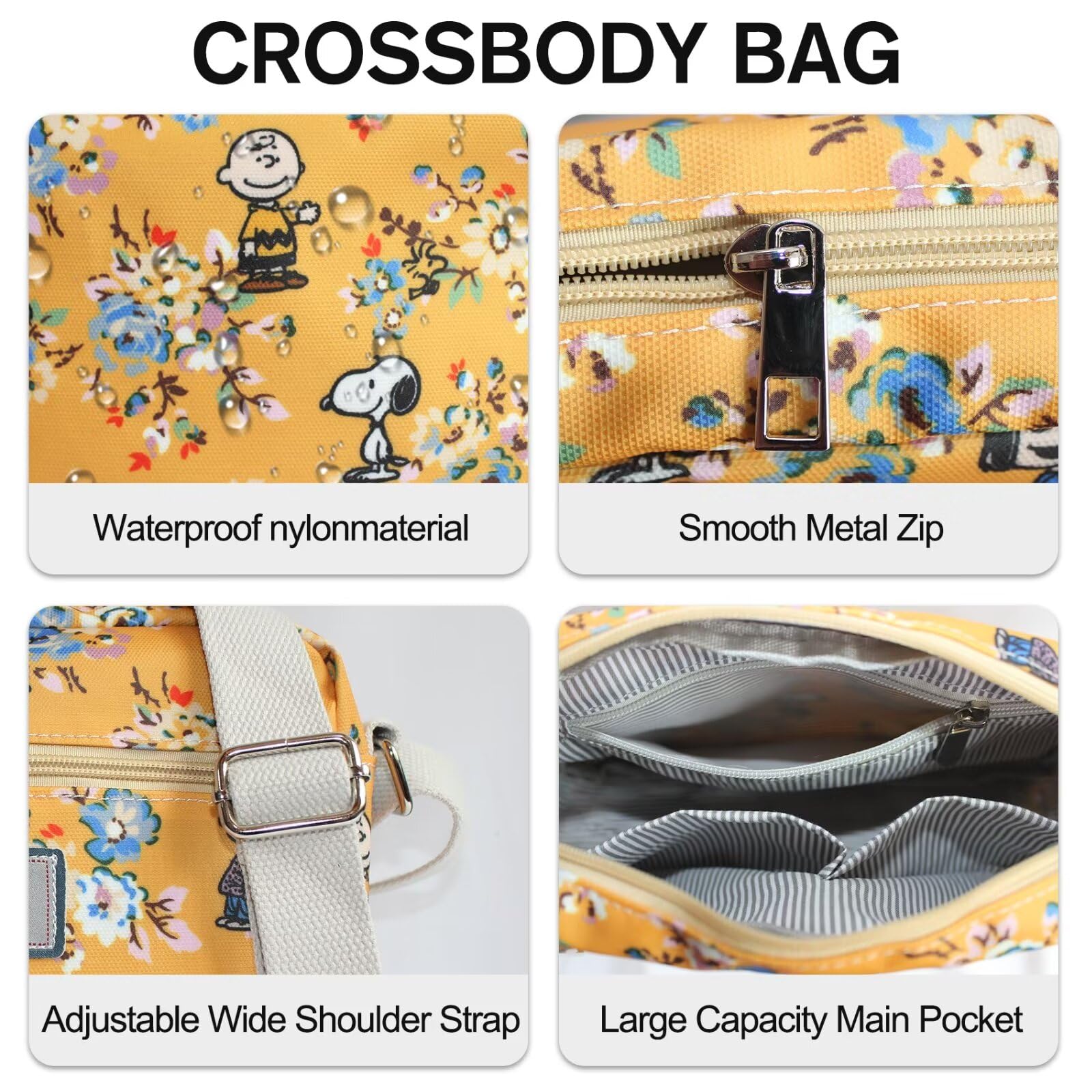 Lightweight Mini Crossbody Bags for Women - Small Everyday Shoulder Purse & Travel Handbag | Perfect for Daily Use, Shopping, and Weekend Outings