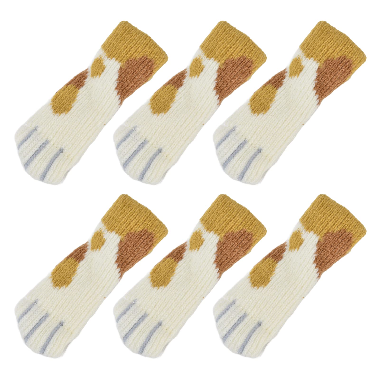 FTVOGUE 20-Piece Furniture Leg Socks - High Elastic Knitted Chair Leg Protectors for Hardwood Floors, Noise Reduction & Easy Moving - Camouflage Design (Perfect for Home, Office & Apartment Use)