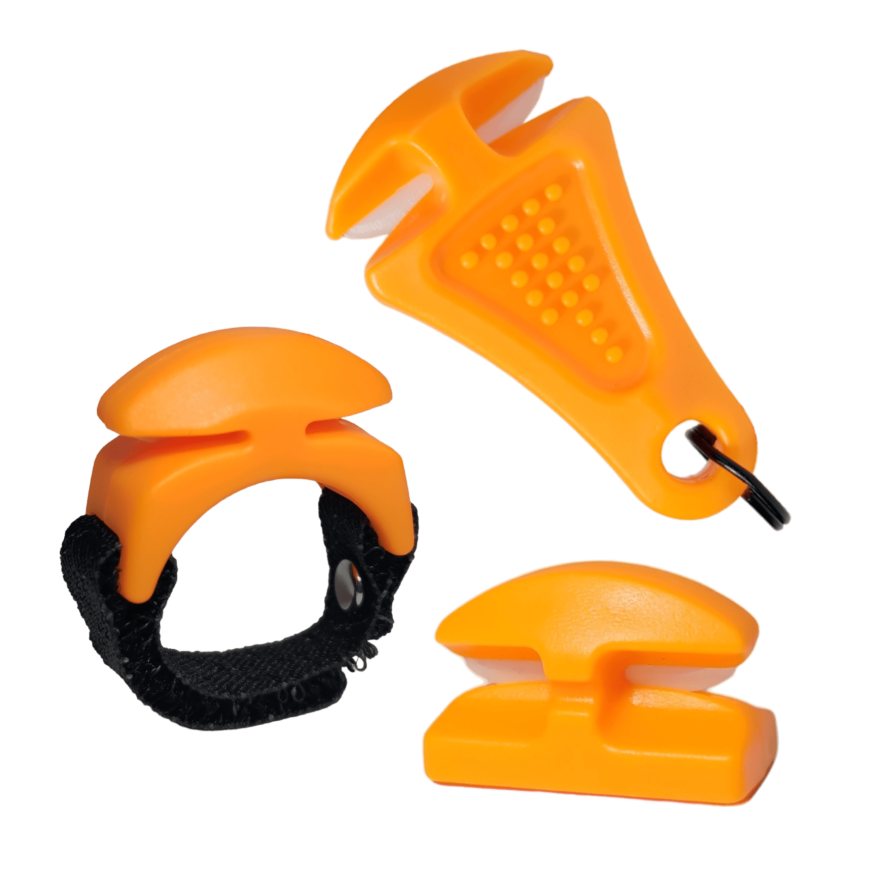 TRIPLE PLAY Fishing Line Cutter Multi Pack - 3 Pack Heavy Duty Braided Line Cutters for Saltwater & Freshwater Fishing - Perfect for Boat, Kayak, and Shore Fishing Accessories