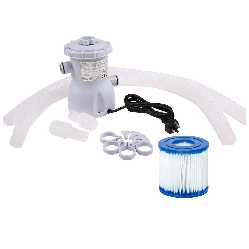 220V Electric Pool Pump for Above Ground Swimming Pools - Efficient Water Filtration & Cleaning Tool for Inflatable Kids Beds & Pool Maintenance