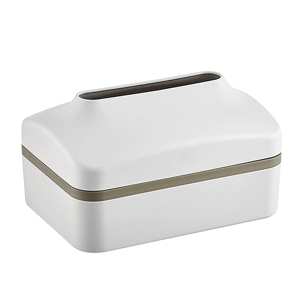 Simple Tissue Box Holder for Living Room & Bedroom - UNNS Pumping Storage Box (Color B) - Home & Kitchen Use