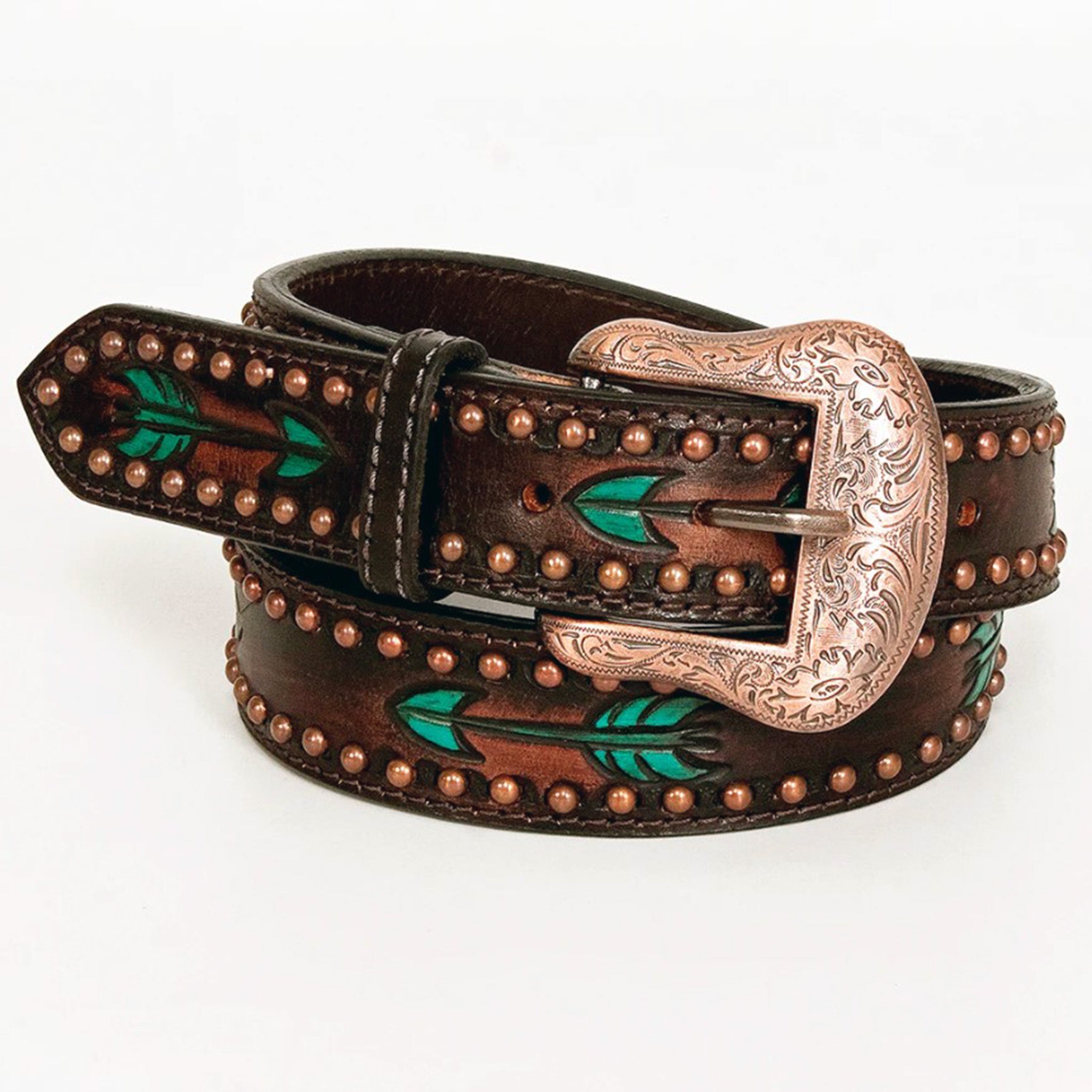 American Darling Women's Arrow & Stud Belt - Stylish Punk Rock Fashion Accessory for Jeans, Skirts & Outfits | Perfect for Concerts, Parties & Everyday Wear