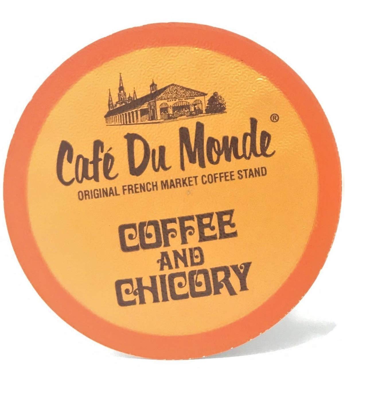 Cafe du Monde Coffee and Chicory Single Serve Pods - 24 Count | Premium New Orleans Style Coffee for Keurig Machines | Perfect for Office, Home & Morning Brews