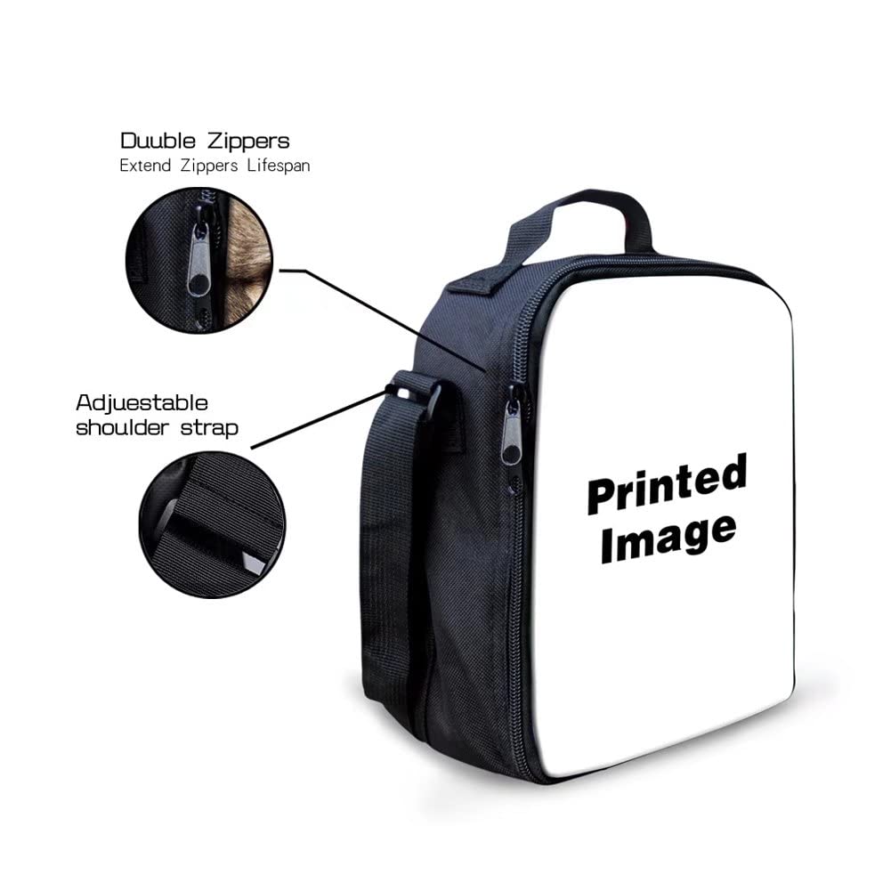 AFPANQZ Insulated Lunch Bag - Large Capacity Reusable Food Storage Tote with Adjustable Strap | Perfect for Work, School, Picnics & Outdoor Activities | Keeps Meals Fresh & Cool