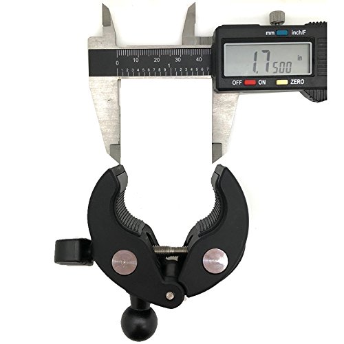 **ChargerCity XT Boat Helm Pole Bar Spin Bike Tablet Mount with Universal Holder – Compatible with iPad Pro, iPad Air, iPad Mini, Galaxy Tab S, Surface Pro & 7